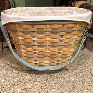 Longaberger Coastal Tote Basket